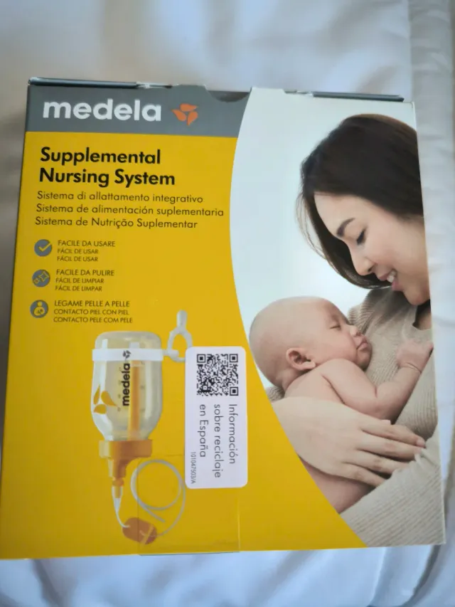 Sistema de alimentación auplementaria Medela