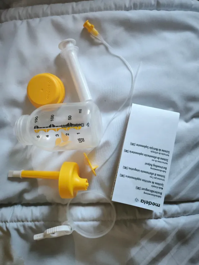 Sistema de alimentación auplementaria Medela