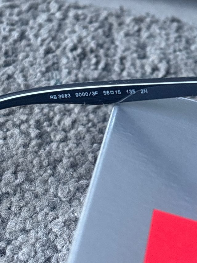 Gafas de Sol Ray-Ban Negro y Dorado