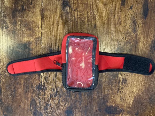 Brazalete para correr con bolsillo