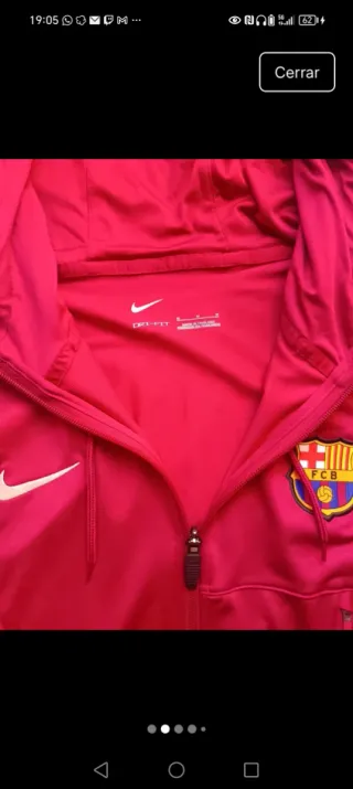 Chándal FC Barcelona Nike Talla M
