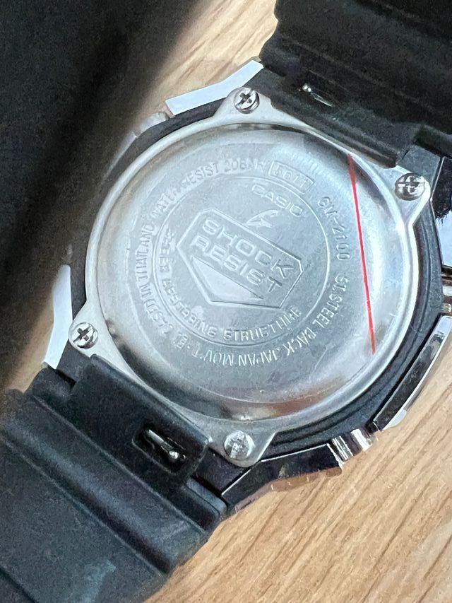 Orologio Casio G-Shock GM2100 Argento Nero