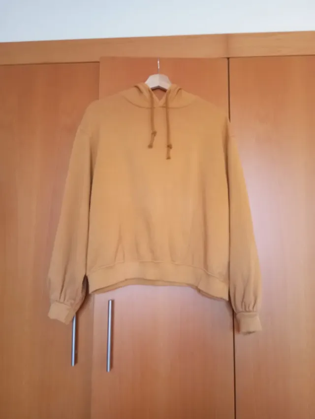 Sudadera Pull&Bear corta XL mostaza