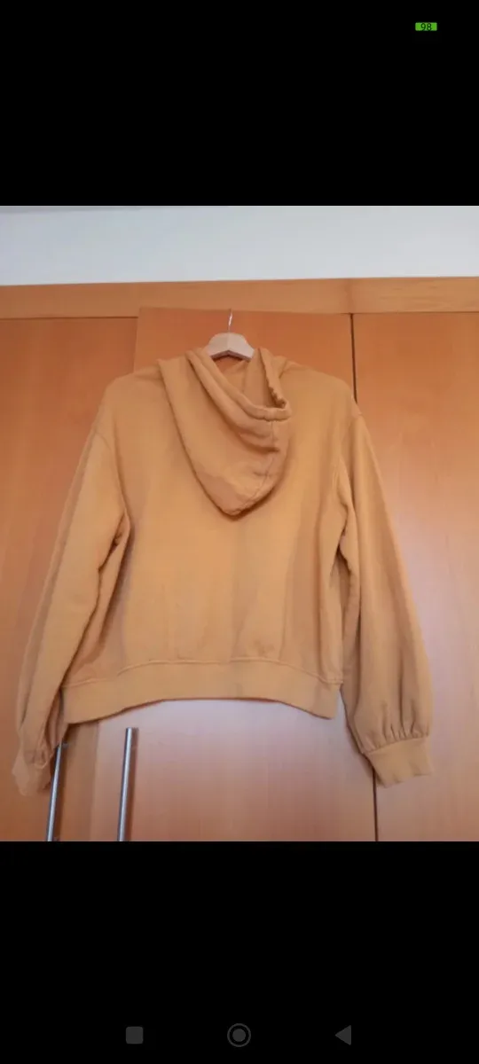 Sudadera Pull&Bear corta XL mostaza