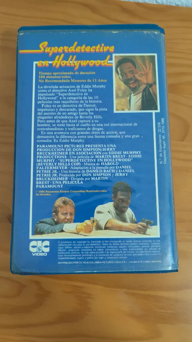Superdetective en Hollywood Edición De Videoclub