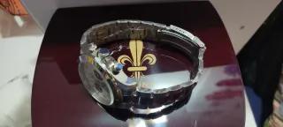 Reloj CAUNY Hombre Plata Blanco Sin Estrenar