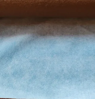 Microfibra spessa azzurra 1 metro