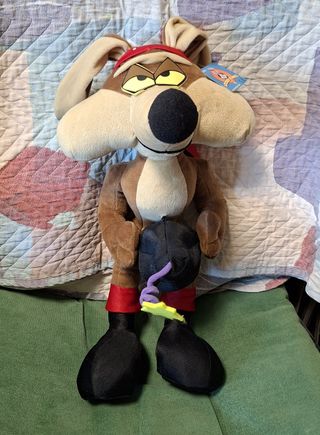 Peluche Willy il Coyote Looney Tunes 55 cm