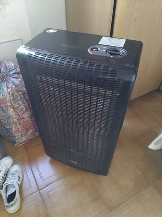 Estufa de gas Bertolini negra