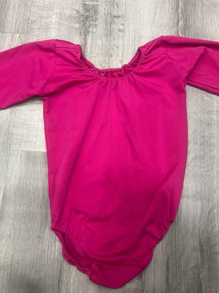 Falda flamenca niña negra y fucsia