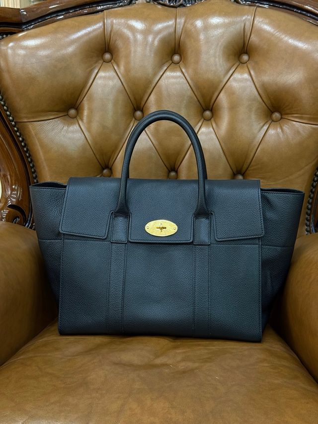 Bolso piel Mulberry negro