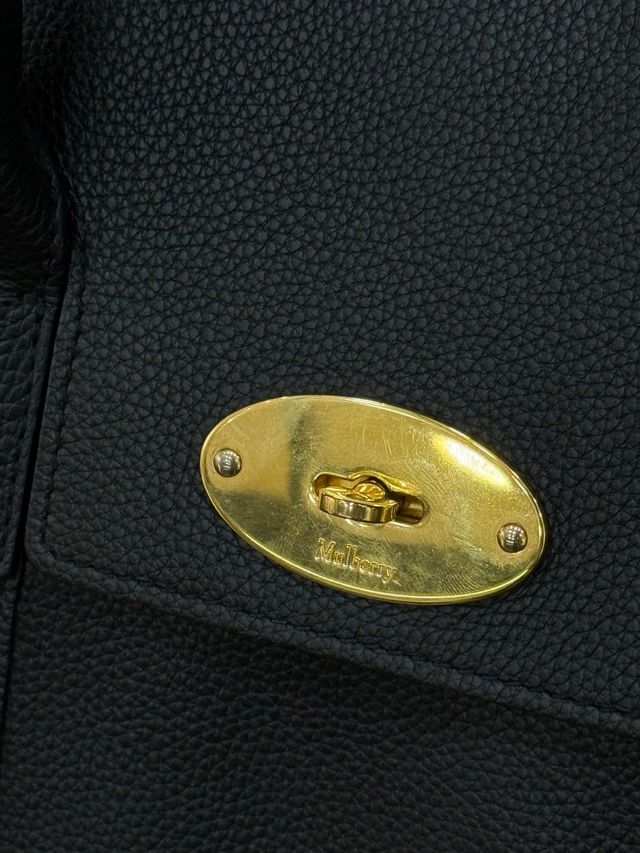 Bolso piel Mulberry negro