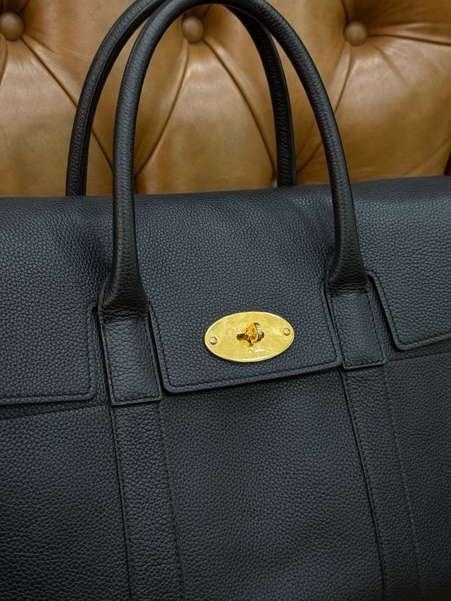 Bolso piel Mulberry negro