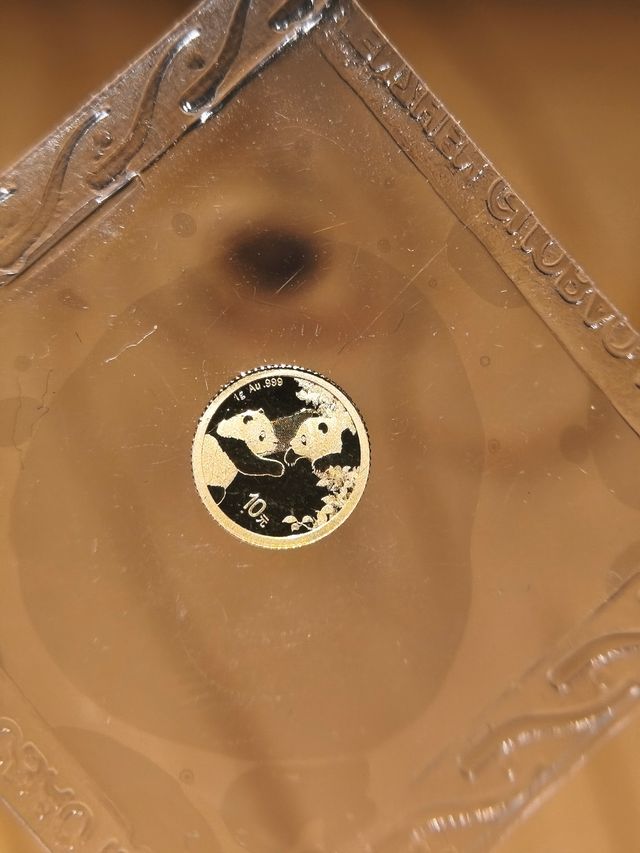 Moneda Oro 1Gr Panda 2023 24K