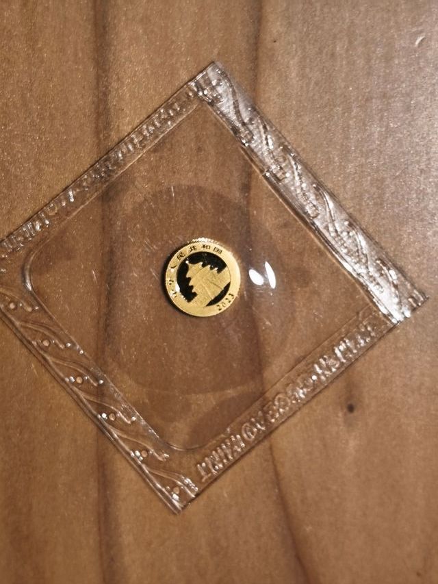 Moneda Oro 1Gr Panda 2023 24K