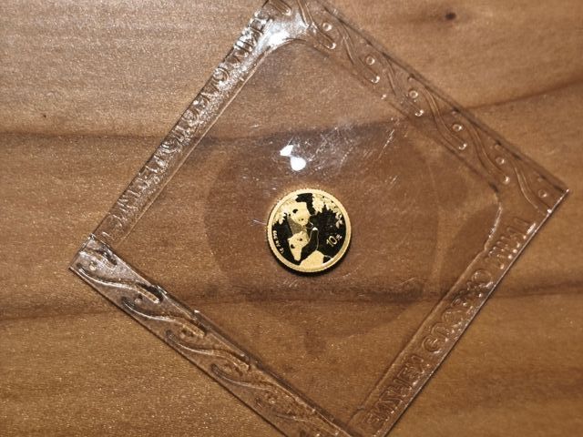 Moneda Oro 1Gr Panda 2023 24K