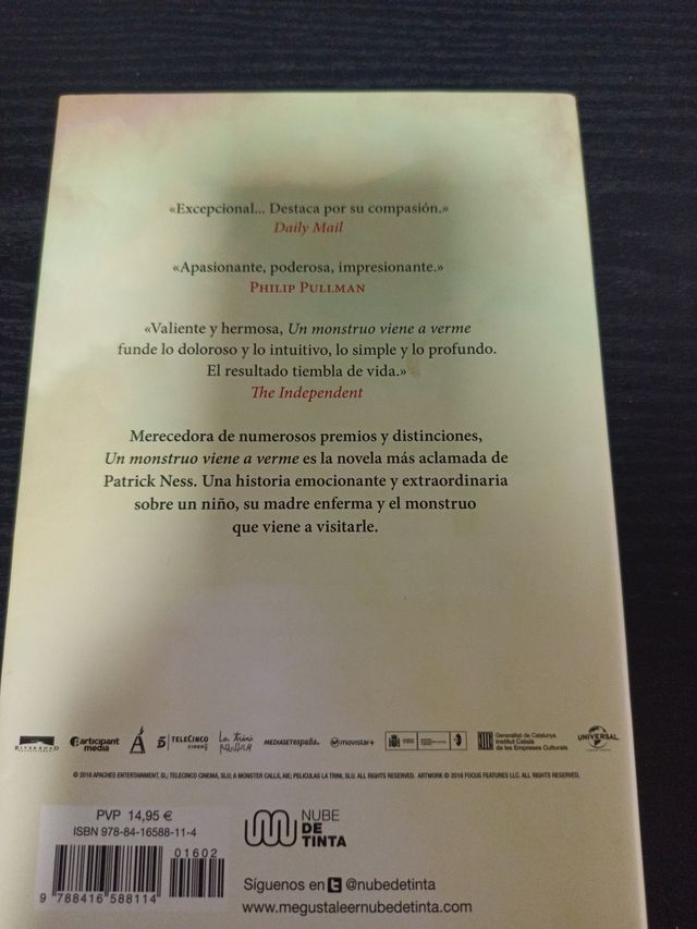 Un monstruo viene a verme / A Monster Calls: In...