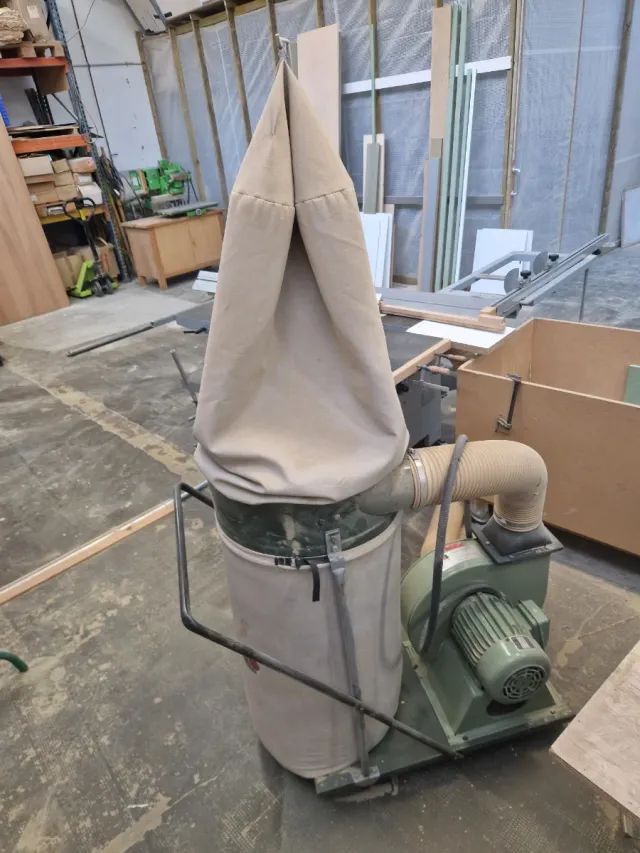 Aspirador de virutas de madera