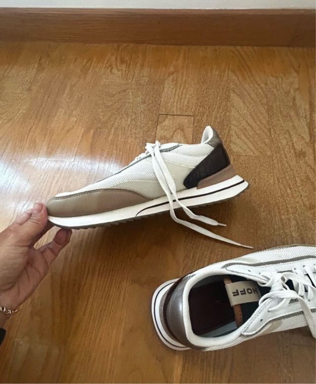 Zapatillas HOFF Talla 39 Beige/Blanco