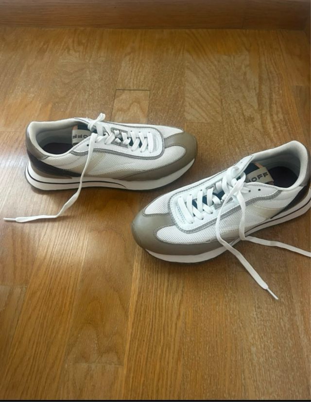 Zapatillas HOFF Talla 39 Beige/Blanco