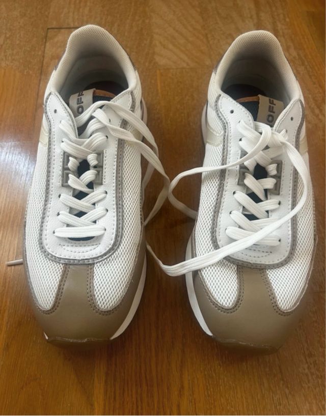 Zapatillas HOFF Talla 39 Beige/Blanco
