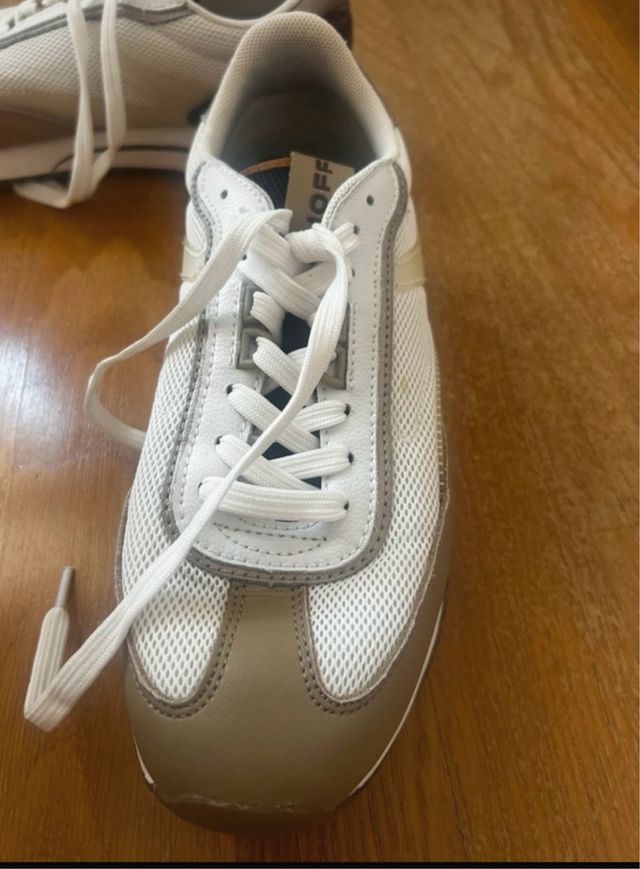 Zapatillas HOFF Talla 39 Beige/Blanco