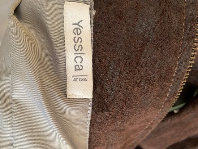 Cazadora Piel Vintage Marrón