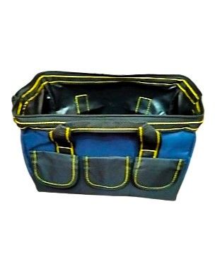 Bolsa de herramientas azul 31x17x23cm. NUEVA