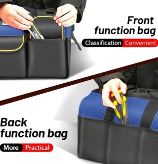 Bolsa de herramientas azul 31x17x23cm. NUEVA