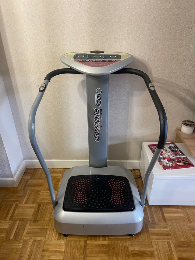 Plataforma Vibratoria Crazy Fit Massage