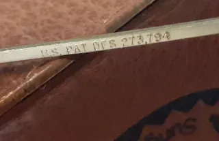 Ray Ban Wings Vintage Montatura Oro Lenti Marroni