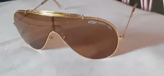 Ray Ban Wings Vintage Montatura Oro Lenti Marroni