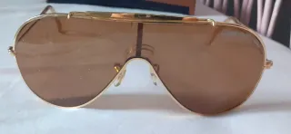 Ray Ban Wings Vintage Montatura Oro Lenti Marroni