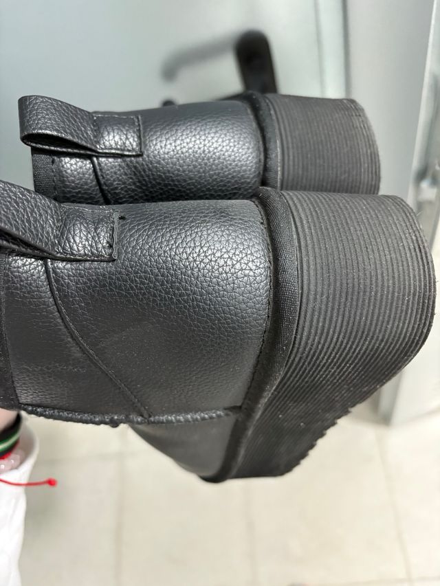 Botas negras de plataforma