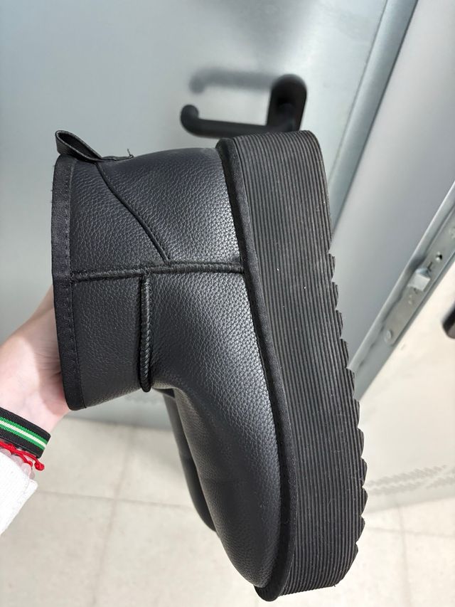 Botas negras de plataforma