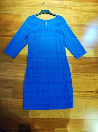 Vestido azul Antea
