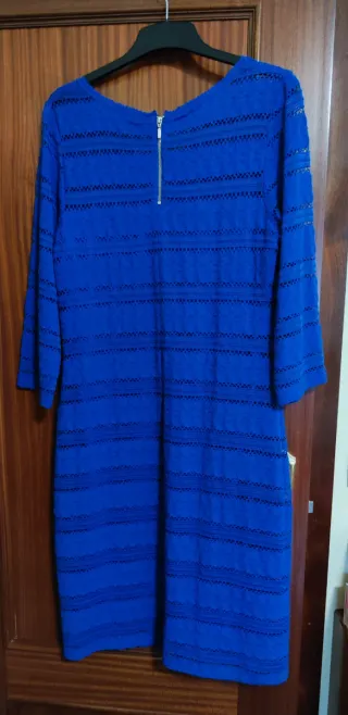Vestido azul Antea