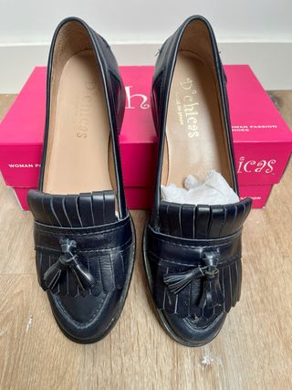 Mocasines D'Chicas Azul Mujer