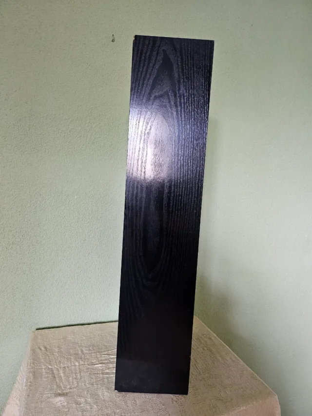 Estantería para CDs madera negra