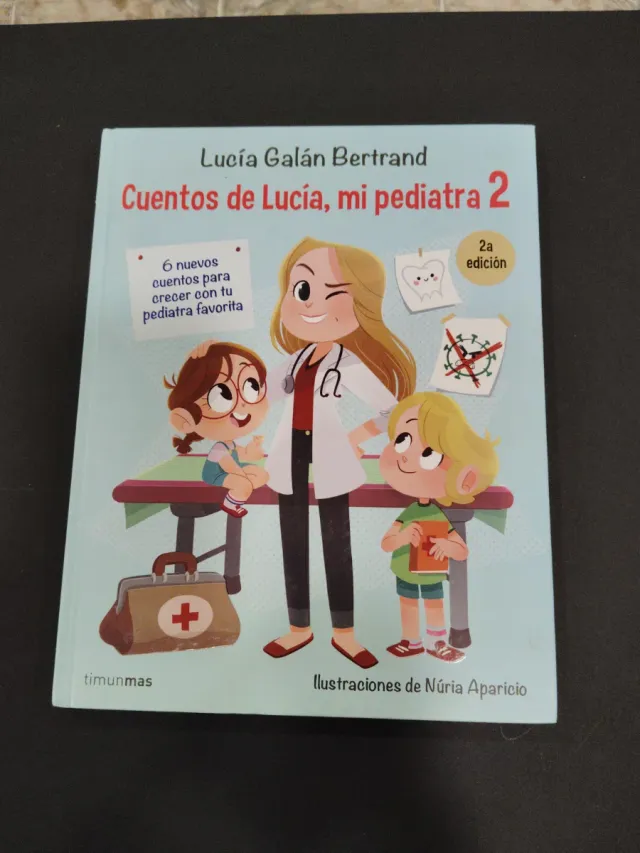 Libro Cuentos de Lucía, mi pediatra 2