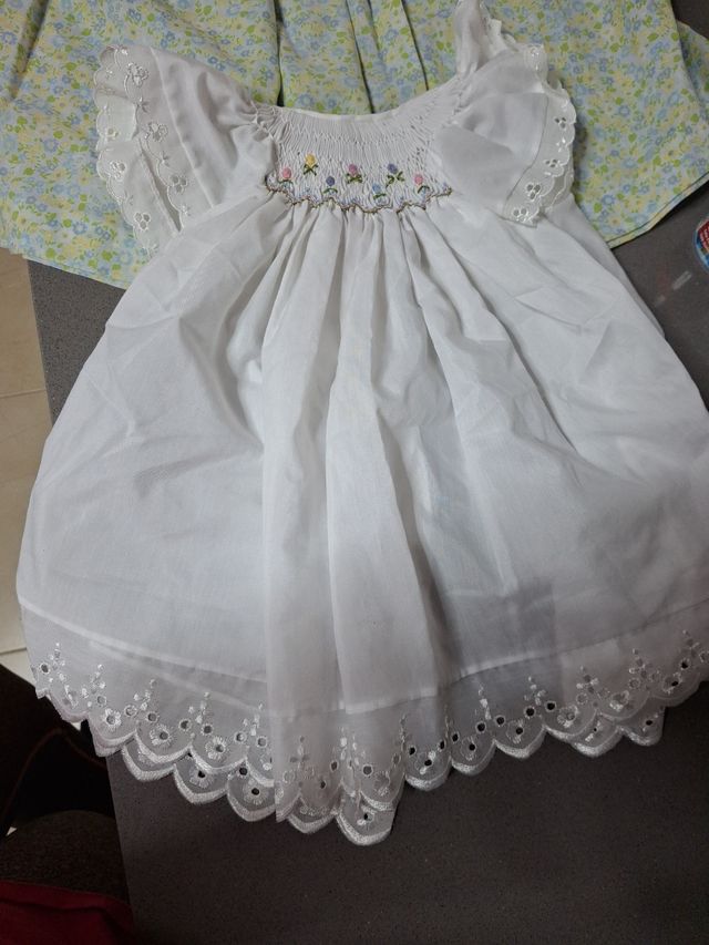 Vestidos niña 3 y 6 meses