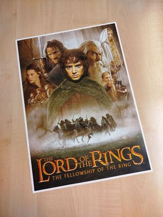 Póster de cine EL SEÑOR DE LOS ANILLOS