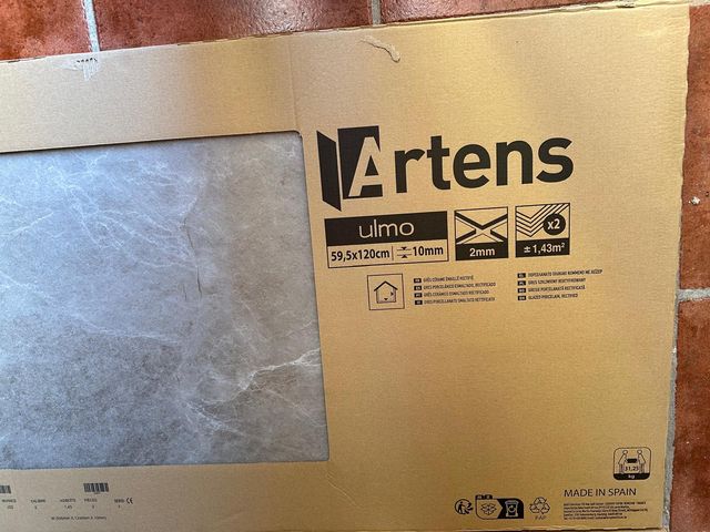 Suelo porcelánico Ulmo 59,5x120cm C3 efecto piedra