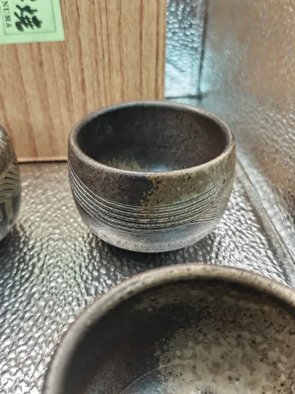 Servizio Tè Giappone Ceramica Artiginale OINUMA