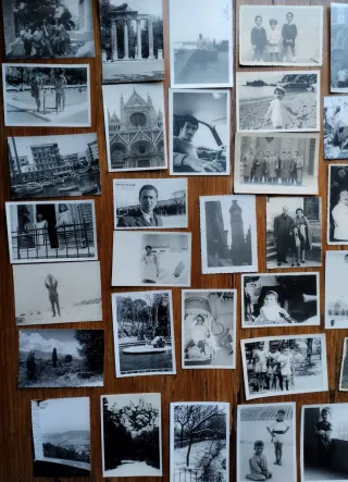 Lote de 100 antiguas fotografías variadas