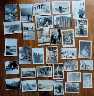 Lote de 100 antiguas fotografías variadas