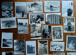 Lote de 100 antiguas fotografías variadas