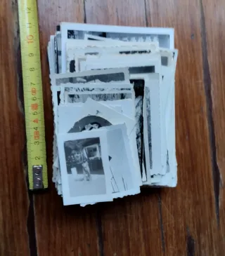 Lote de 100 antiguas fotografías variadas