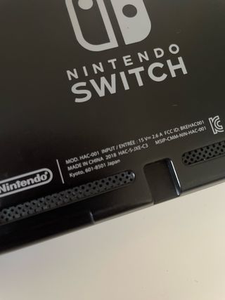 Nintendo Switch con accesorios