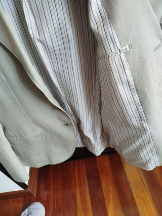 Chaqueta de caballero beige